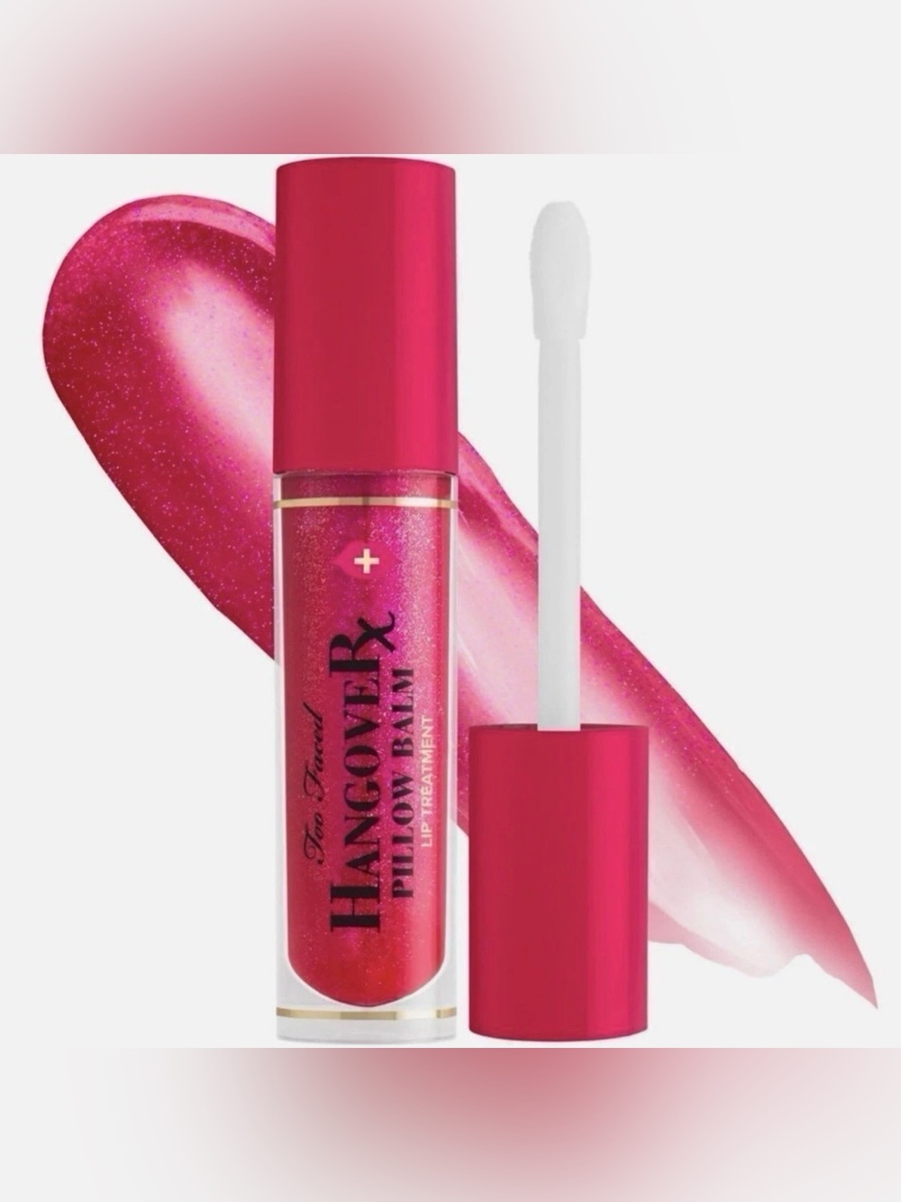S Too Faced Hangover Pillow Balm Lip Treatment - Pink Mint